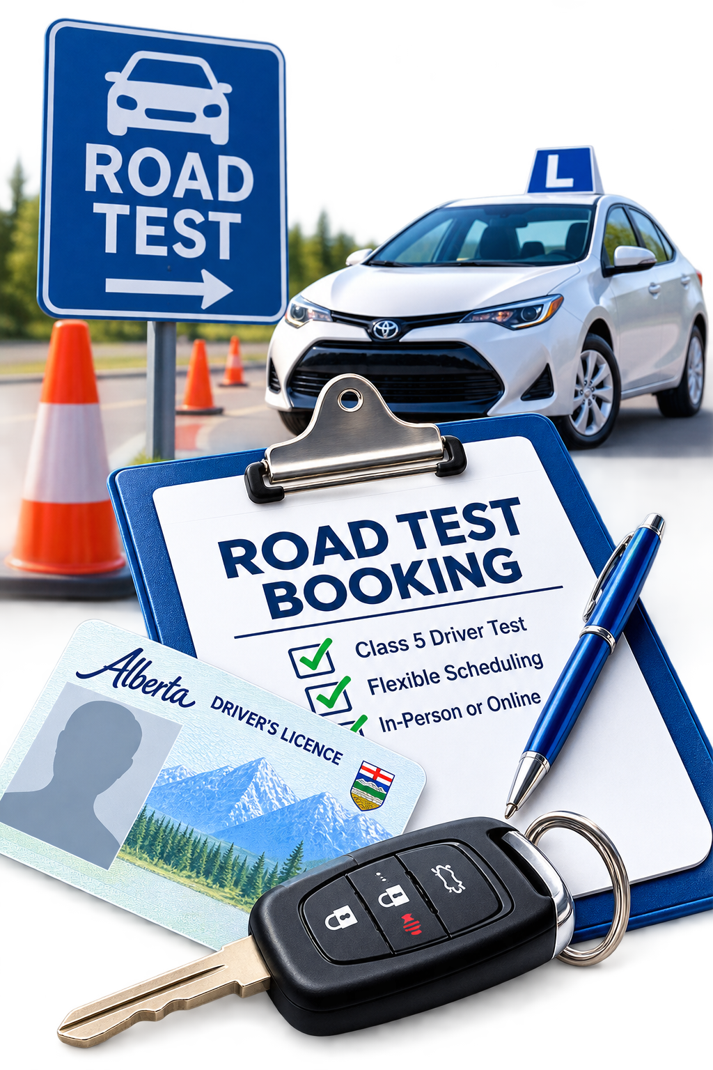 Alberta Class 5 and Class 6 road test services